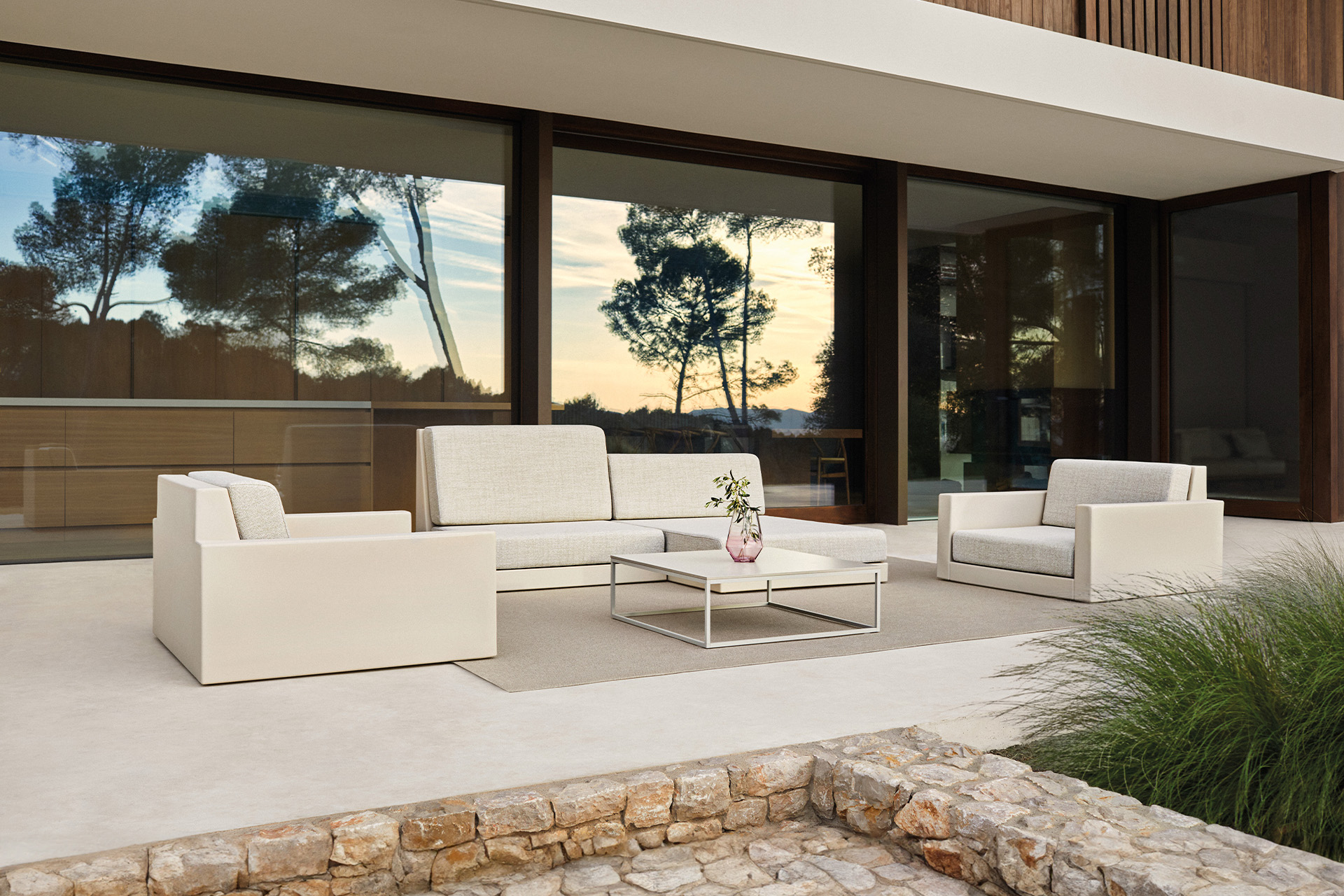 Pixel Table 40x40x25 - Vondom Zofe in lounge sestavi