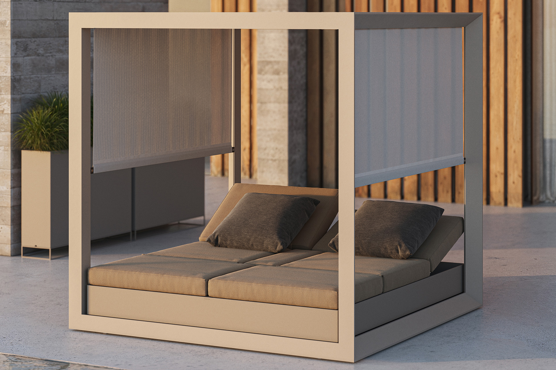Vela Canopy - Vondom Zofe in lounge sestavi
