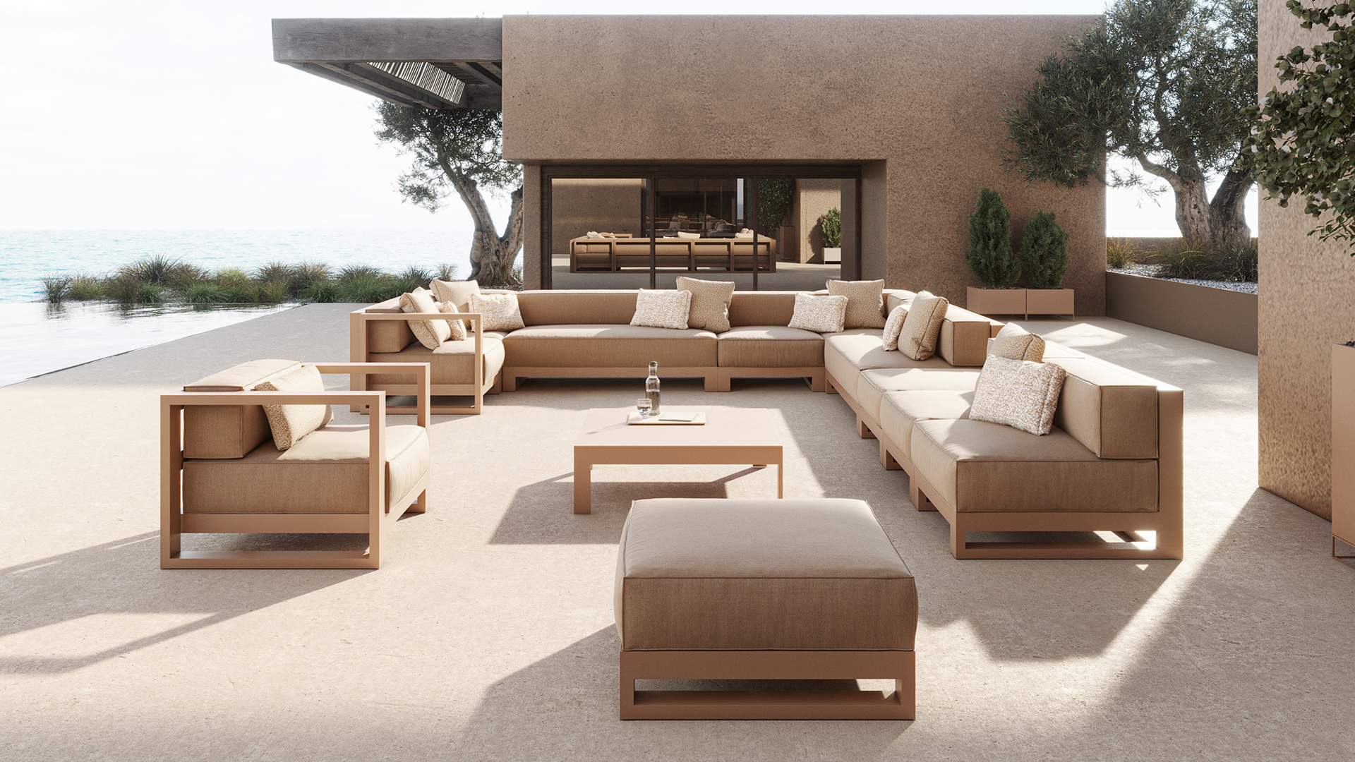 Posidonia lounge fotelj - Vondom Stoli