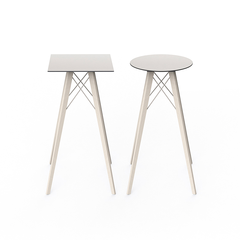 Faz wood high tables