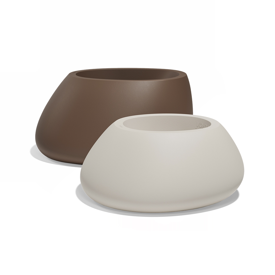 2 Vondom Stone Planters 55008 55028 Stefano Giovannoni Elisa Gargan