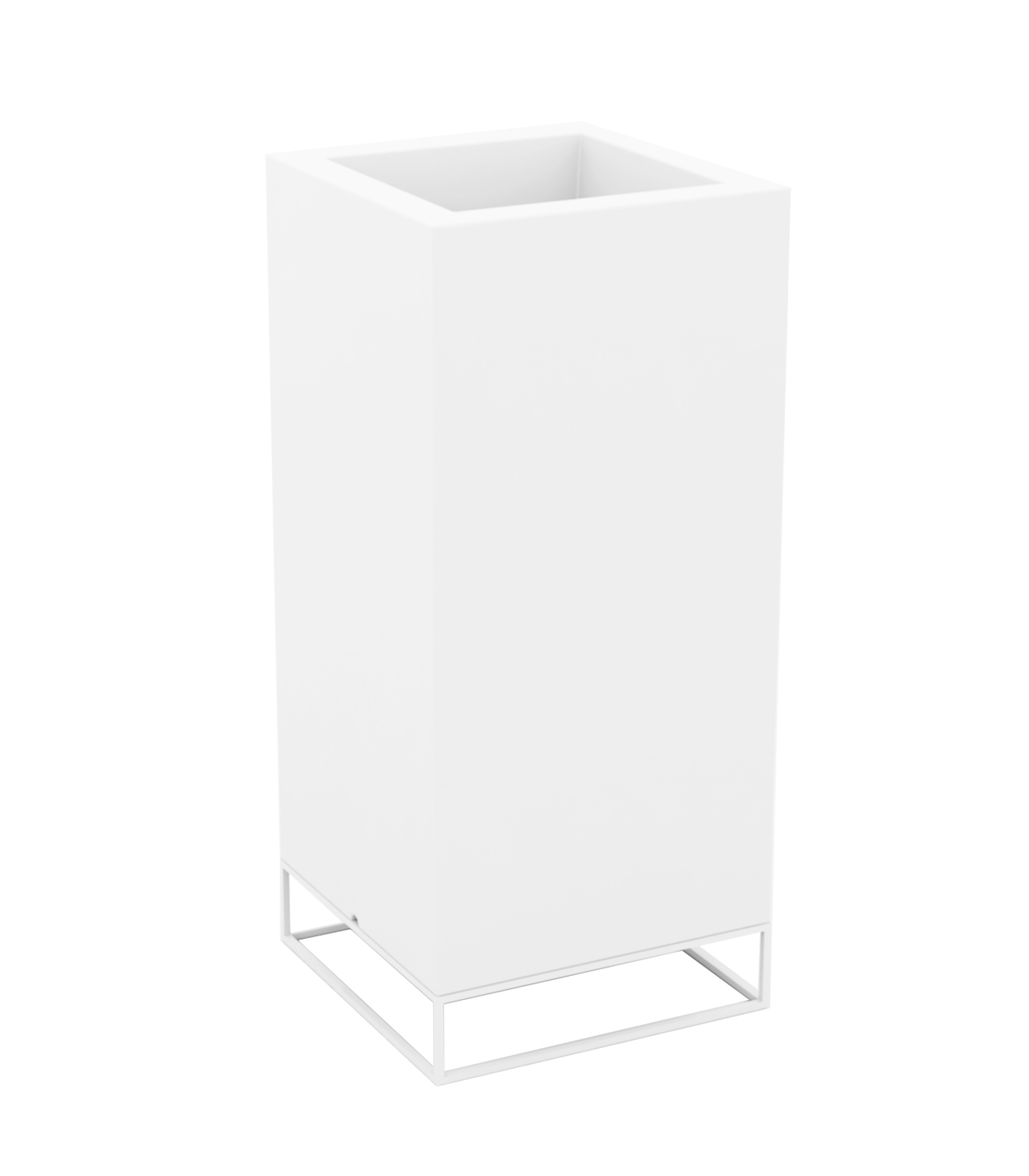 VELA HIGH CUBE PLANTER 40x40x90 by Ramón Esteve | Vondom Products