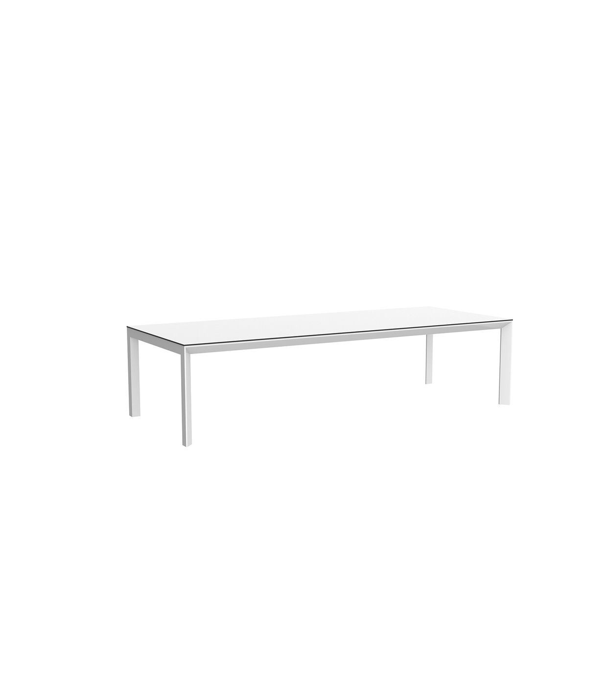 FRAME ALUMINIUM TABLE 250x100x74 by Ramón Esteve Vondom Products