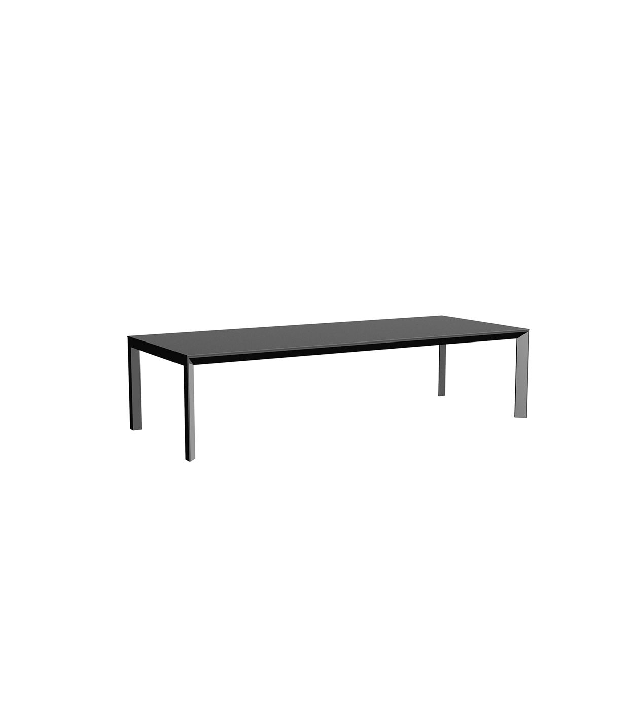 FRAME ALUMINIUM TABLE 250x100x74 by Ramón Esteve Vondom Products
