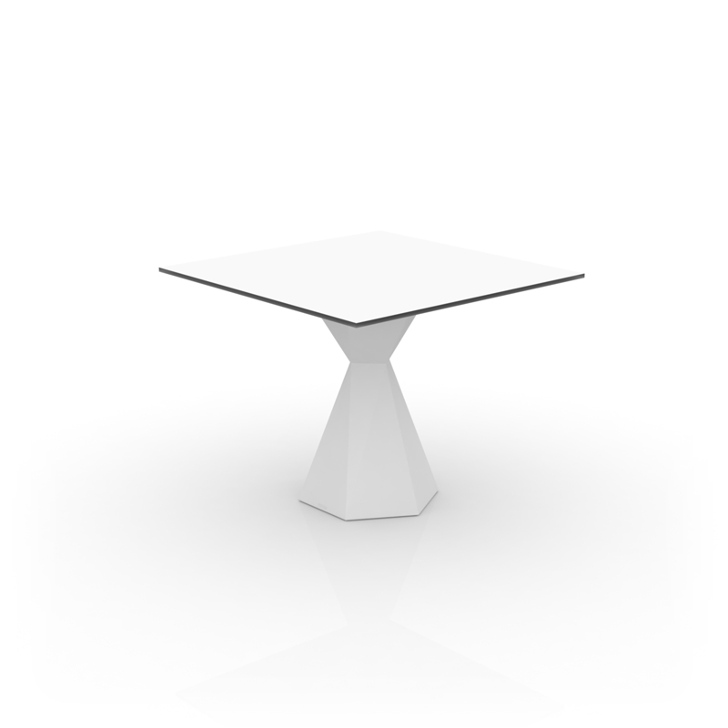 VERTEX TABLE 90x90 HPL by Karim Rashid