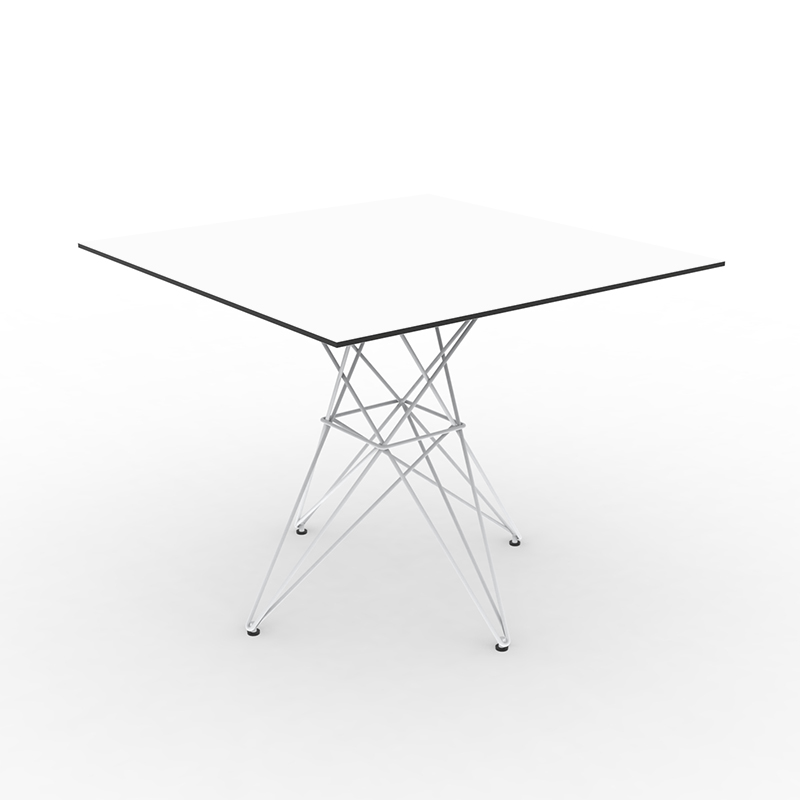 FAZ TABLE STAINLESS BASE 100x100x72