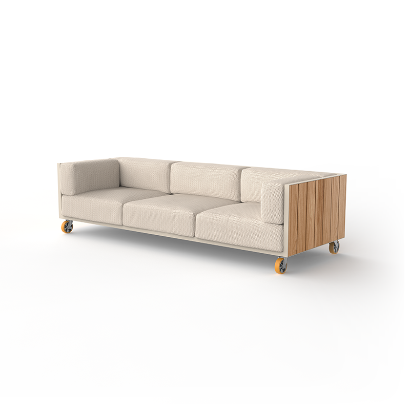 VINEYARD EXTRA-LARGE SOFA wheel