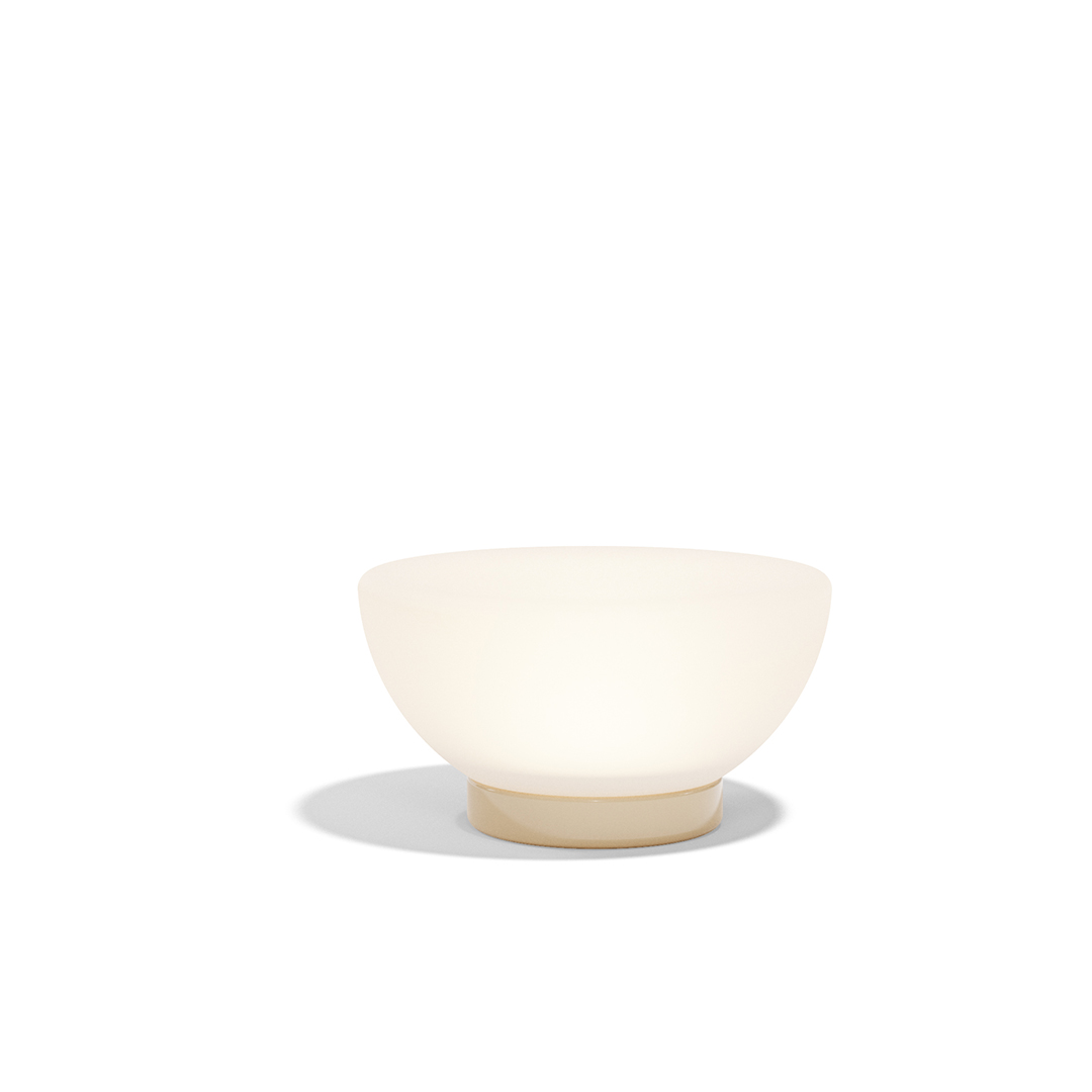 20 Vondom Luna Lamp Ramon Esteve 54858F Cream Lacquered 