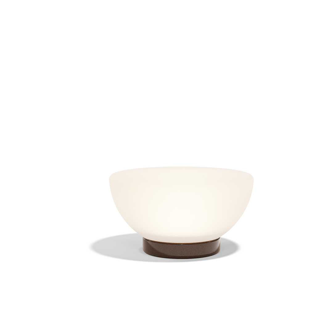 26 Vondom Luna Lamp Ramon Esteve 54858F Brown Lacquered 