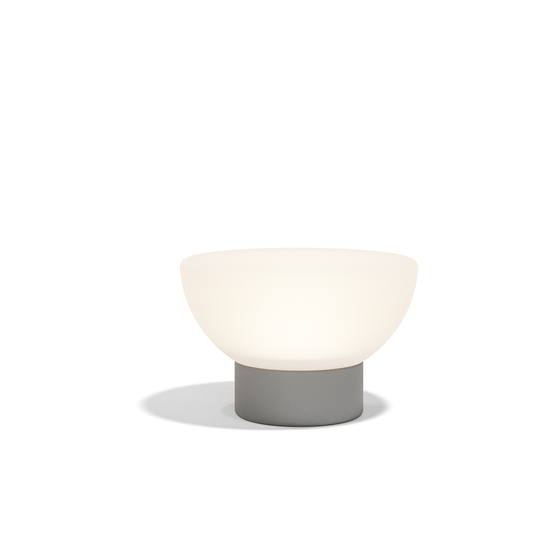 03 Vondom Luna Lamp Ramon Esteve 54859 Gray 