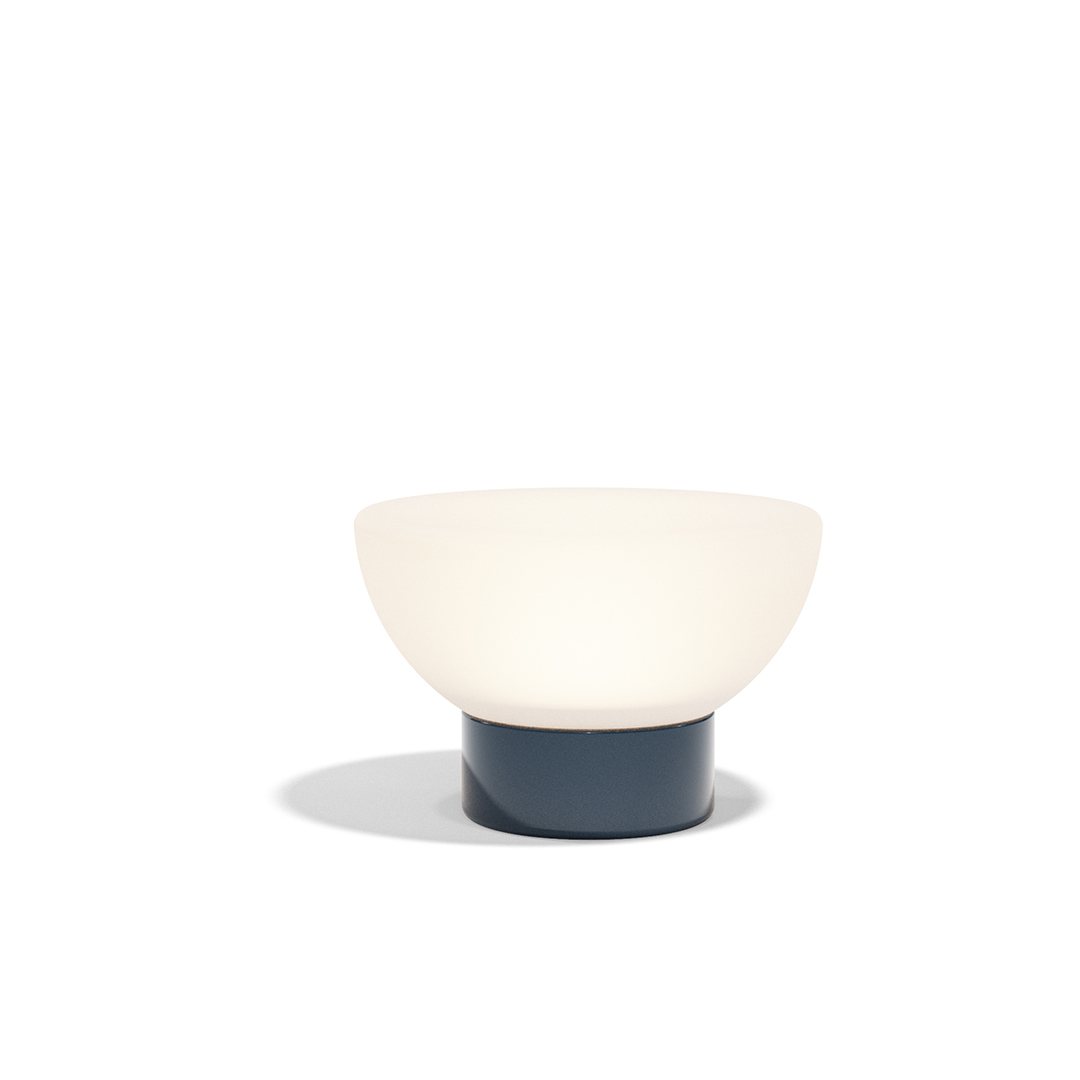 27 Vondom Luna Lamp Ramon Esteve 54859F Blue Lacquered 