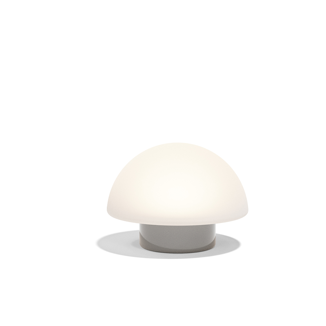 17 Vondom Luna Lamp Ramon Esteve 54861F Gray Lacquered 
