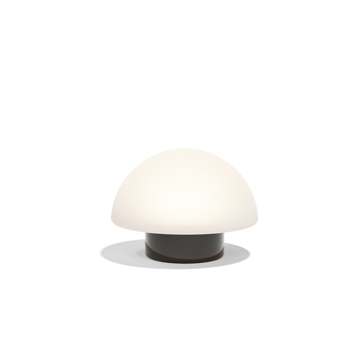 19 Vondom Luna Lamp Ramon Esteve 54861F Black Lacquered 