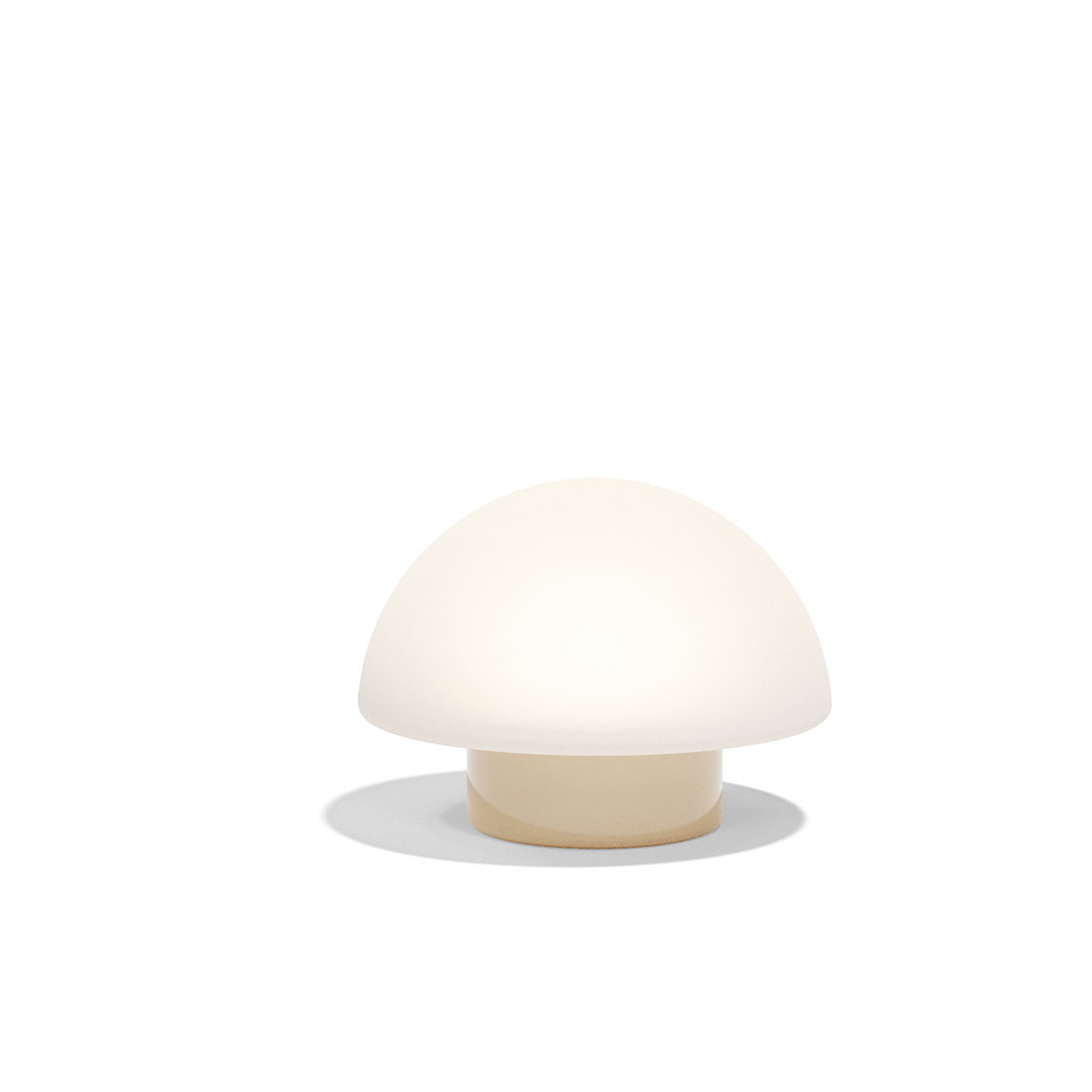 20 Vondom Luna Lamp Ramon Esteve 54861F Cream Lacquered 