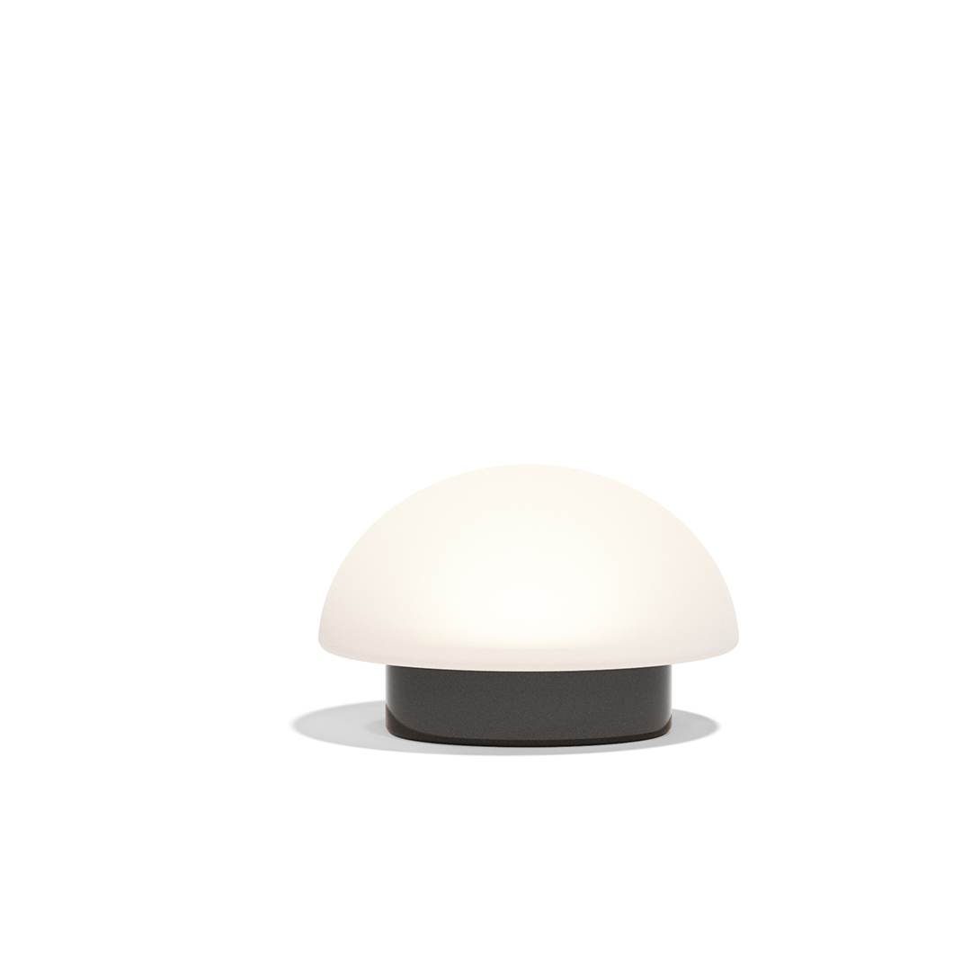 19 Vondom Luna Lamp Ramon Esteve 54862F Black Lacquered 