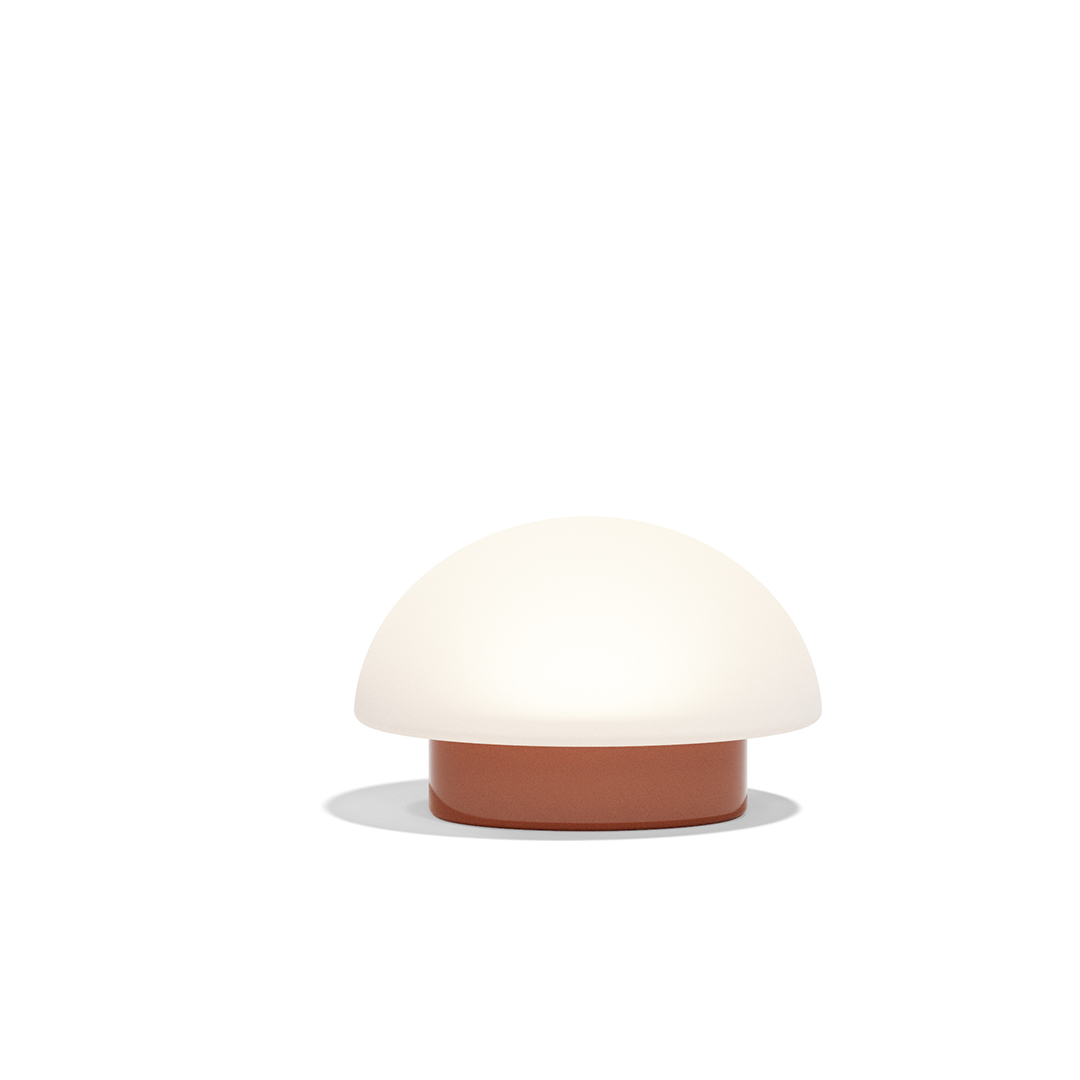 24 Vondom Luna Lamp Ramon Esteve 54862F Clay Lacquered 