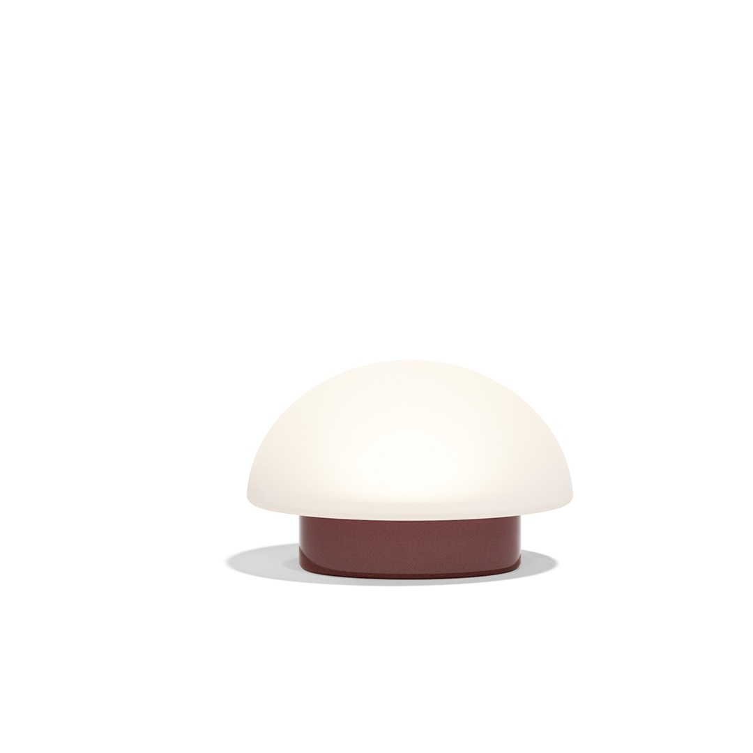 25 Vondom Luna Lamp Ramon Esteve 54862F Garnet Lacquered 