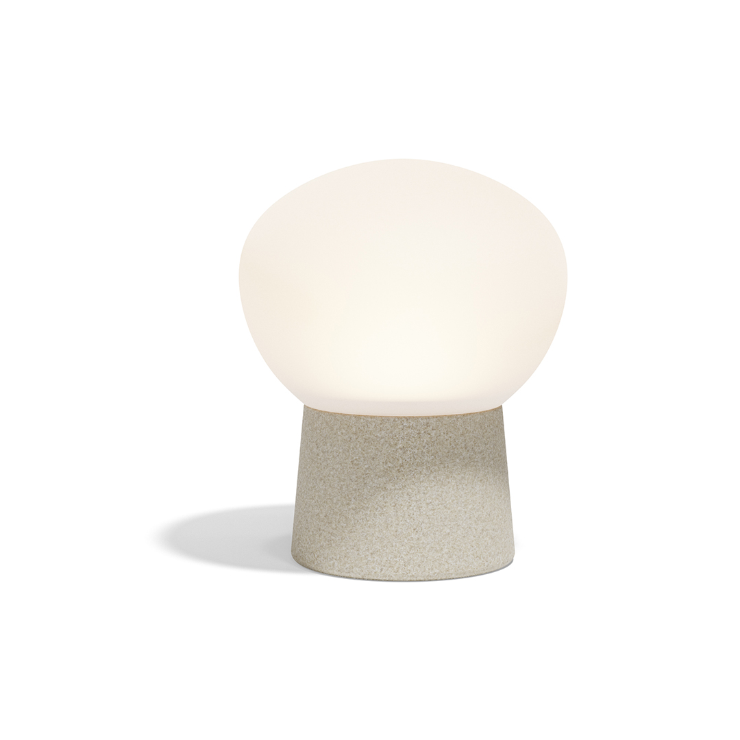 14 Vondom Luna Lamp Ramon Esteve 54864 Granite Effect Ecru 