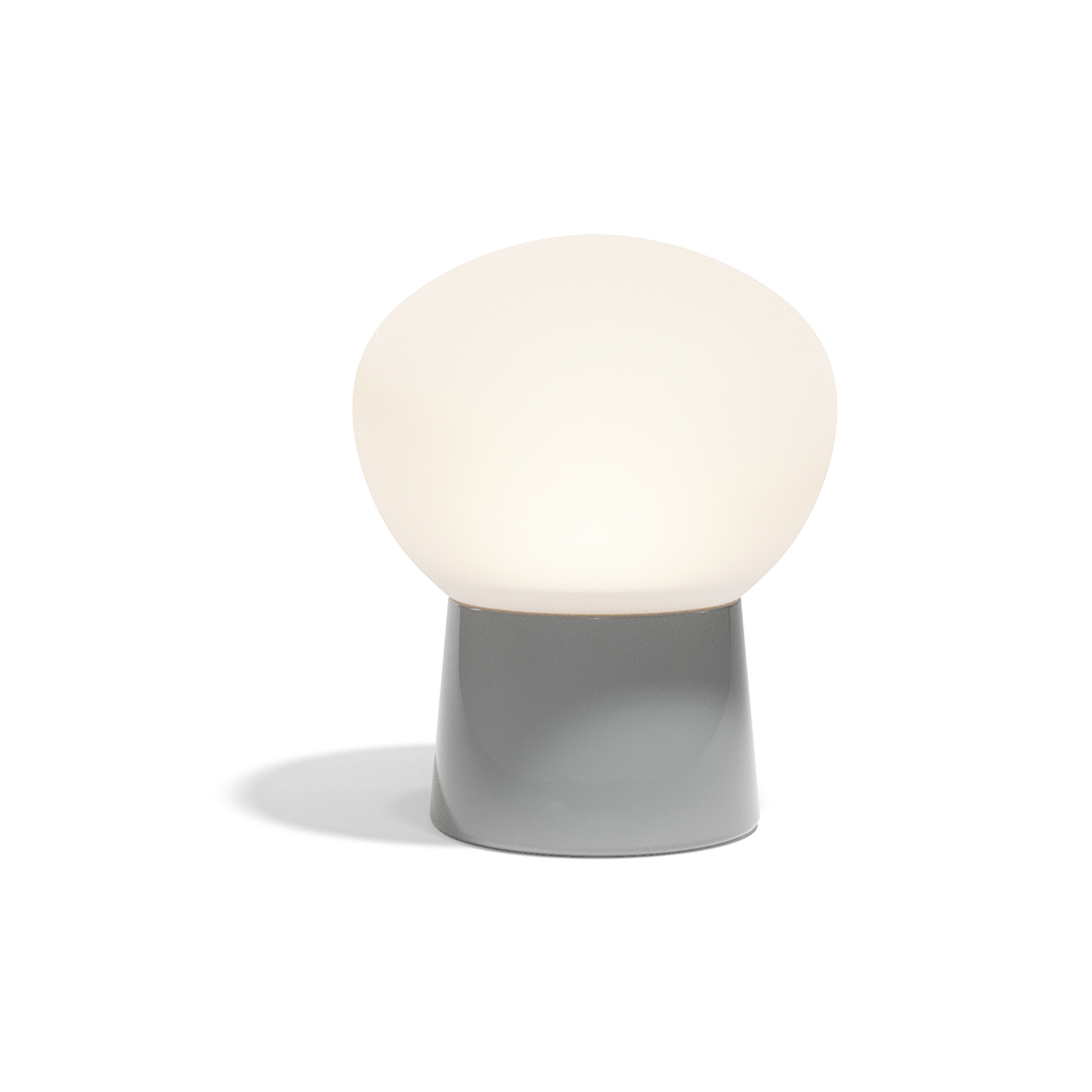 17 Vondom Luna Lamp Ramon Esteve 54864F Gray Lacquered 