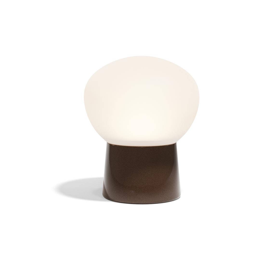 26 Vondom Luna Lamp Ramon Esteve 54864F Brown Lacquered 
