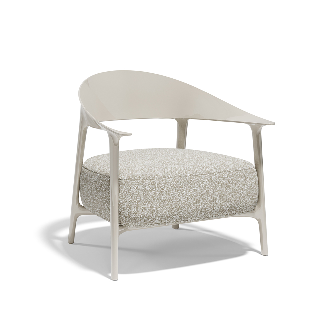 13 Vondom Africa Lounge Chair Eugeni Quitllet 65049F Ecru Lacquered 