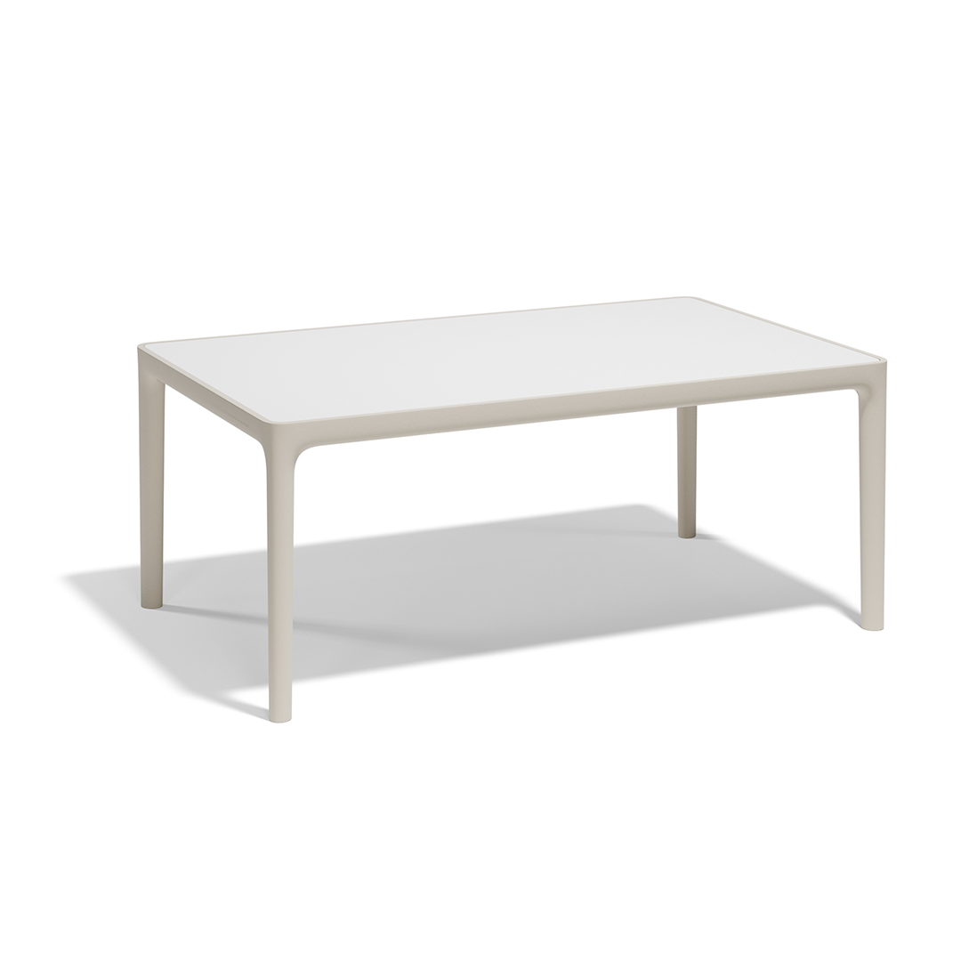 11 Vondom Africa Coffee Table Eugeni Quitllet 65103 Ecru HPLWhite 