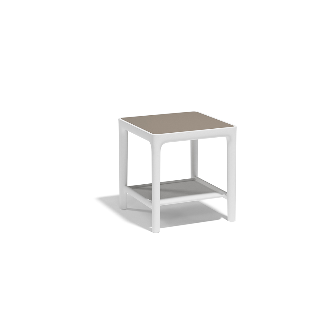 08 Vondom Africa Sun Lounger Table Eugeni Quitllet 65109 White HPLTortora 