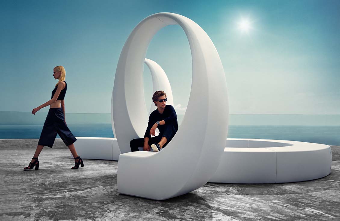 And bench design Fabio Novembre Vondom