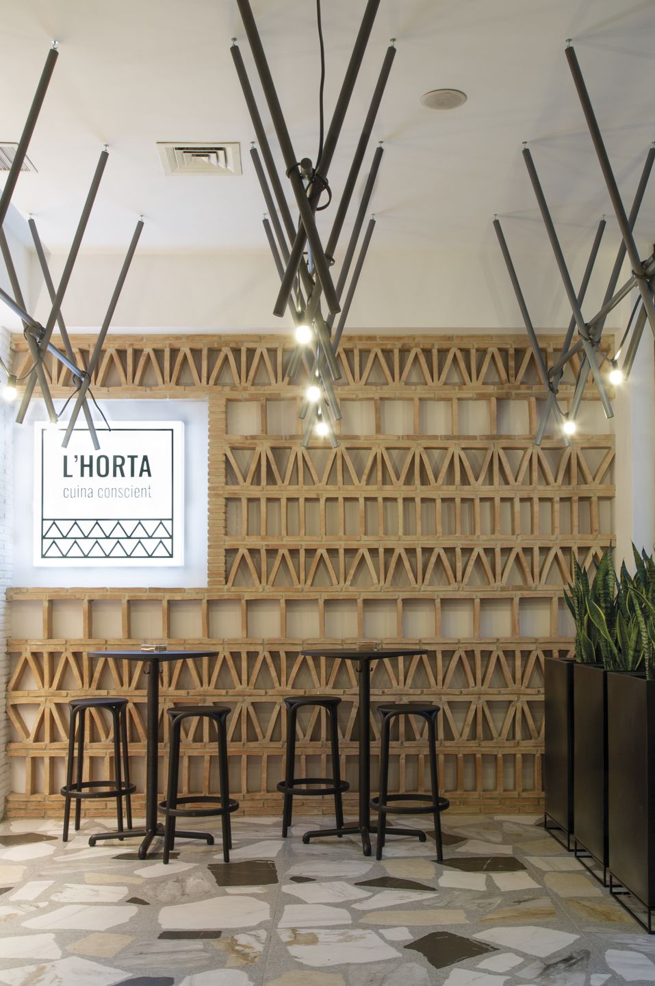 Contract restaurant furniture Brooklyn design stools by Vondom
