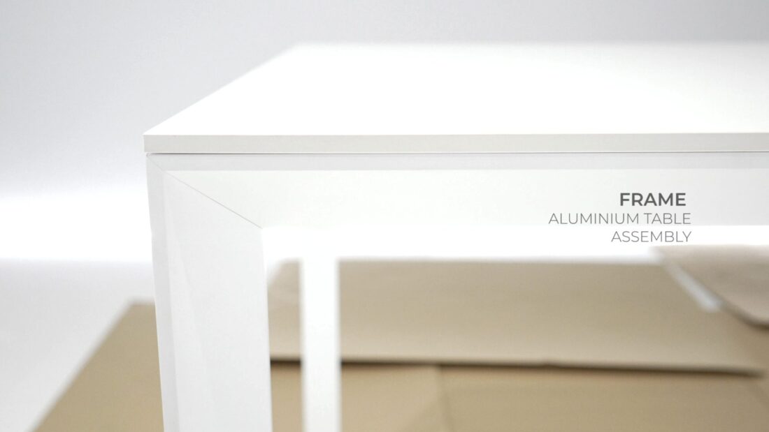 Assembly instructions - Frame table Vondom