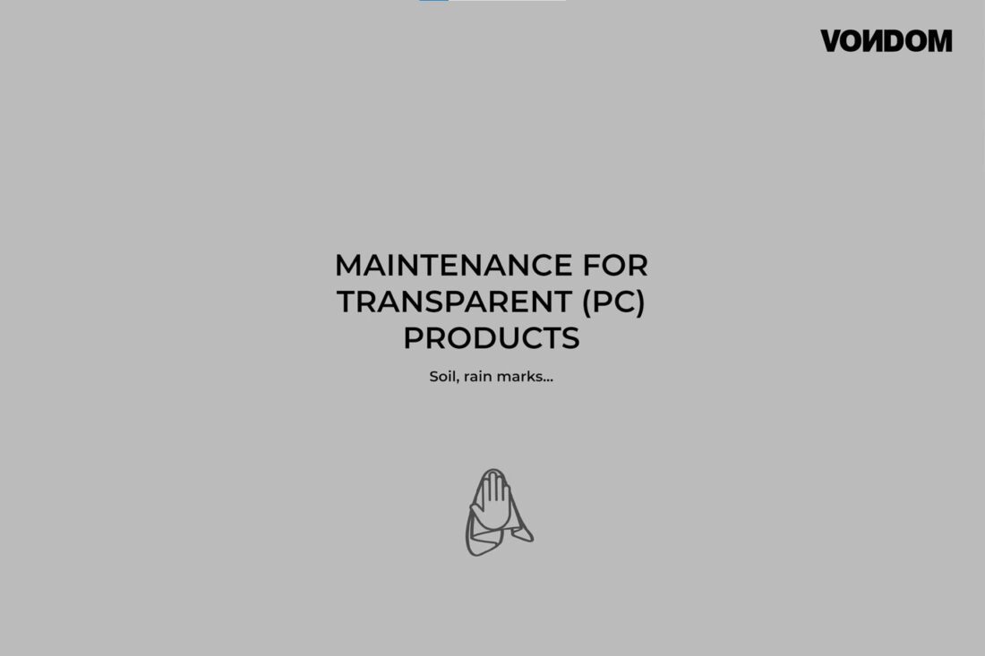 Cleaning Instructions | Polycarbonate products