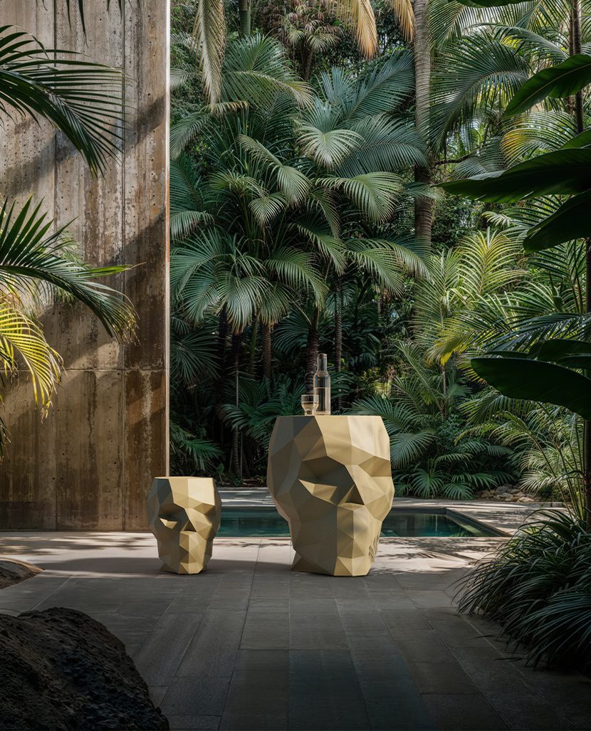 Vondom Skull, outdoor furniture collection by Studio Vondom