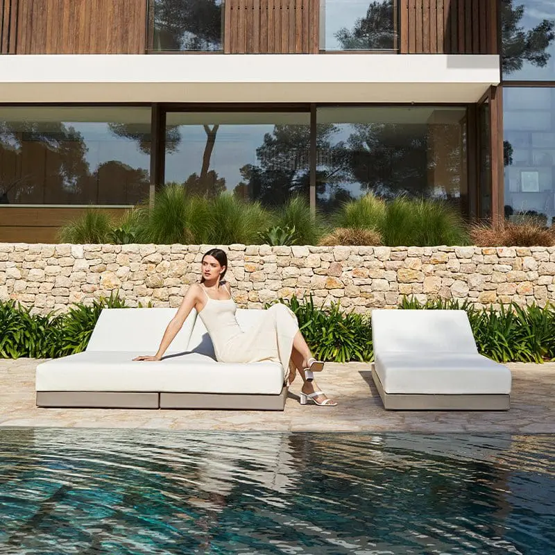 Tumbona para exteriores Pixel Vondom