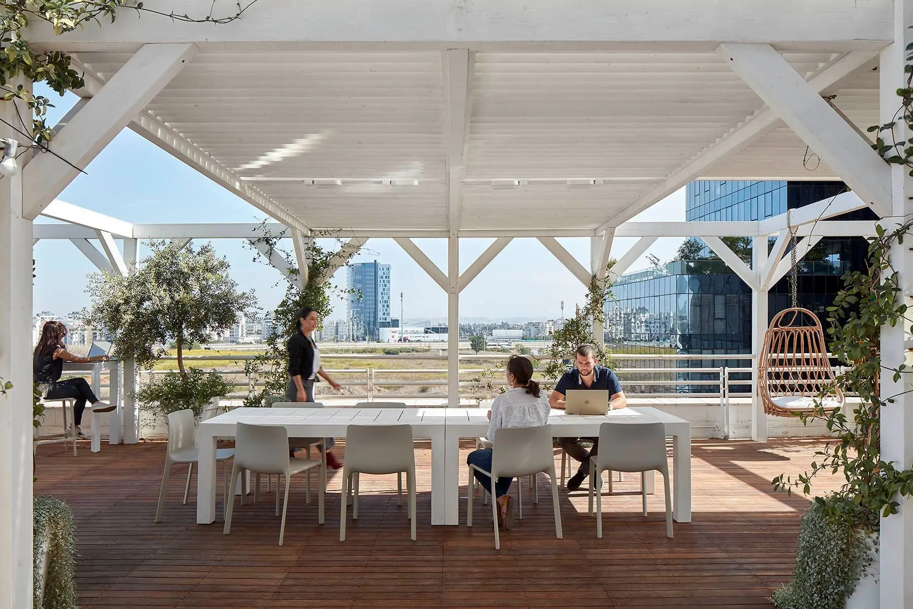Rooftop office