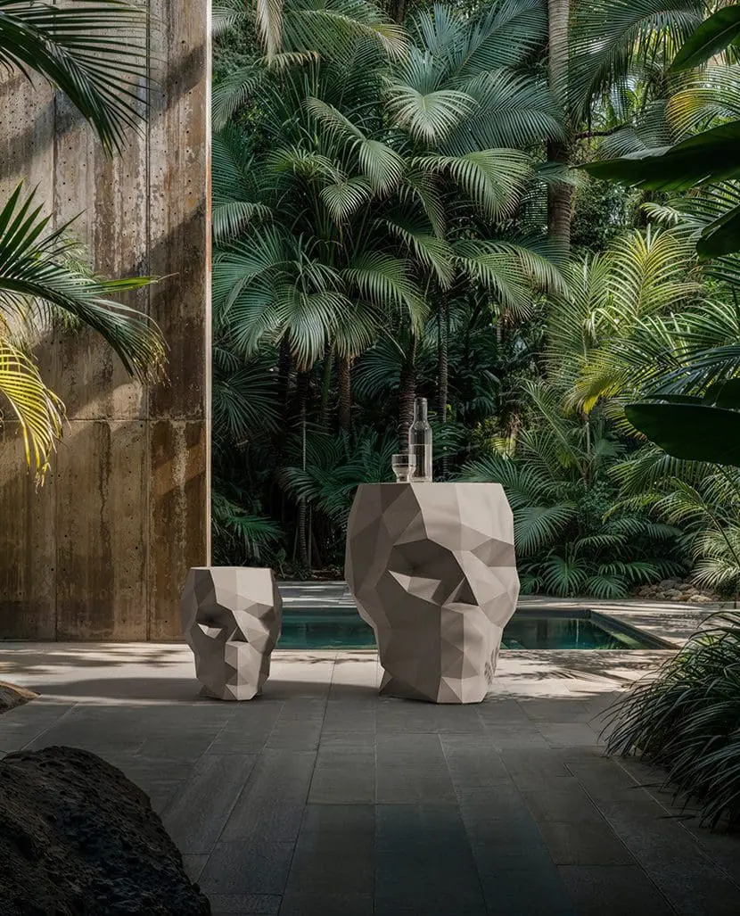 Vondom Skull, colección de muebles de exterior by Teresa Sapey